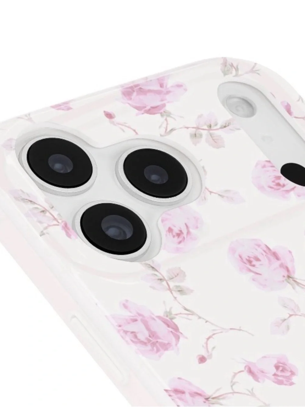 LoveShackFancy Pink Floral iPhone Case